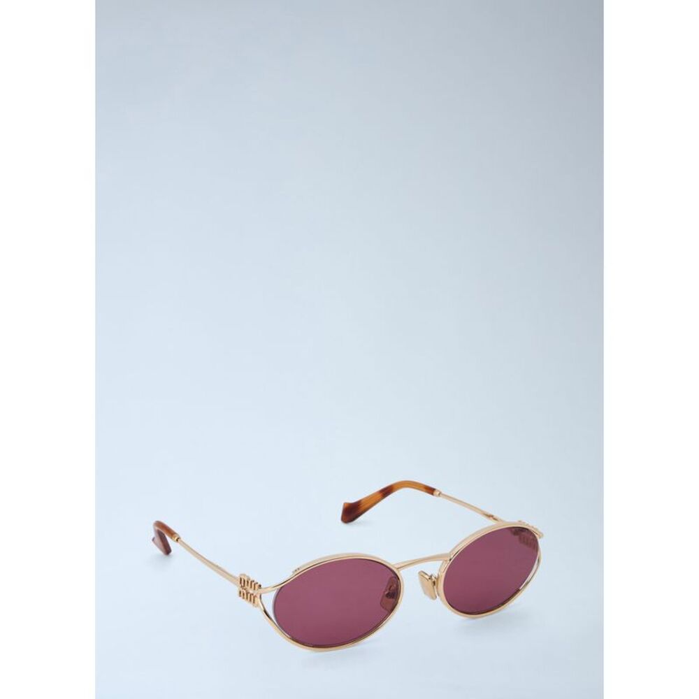 Miu Miu Men Mu 52Ys Oval Sunglasses - Picture 2 of 7